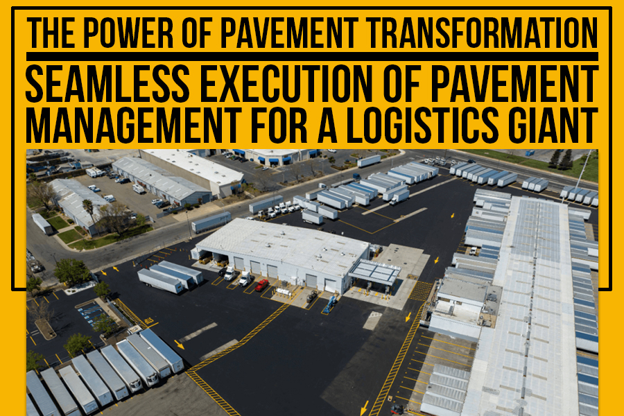 The Power Of Pavement Transformation – Seamless Execution Of Pavement Management For A Logistics Giant