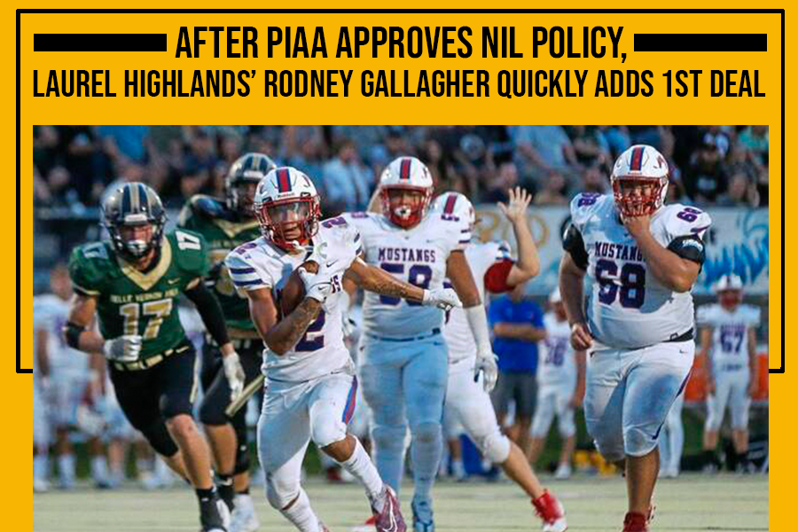 After PIAA Approves NIL Policy, Laurel Highlands’ Rodney Gallagher Quickly Adds 1st Deal
